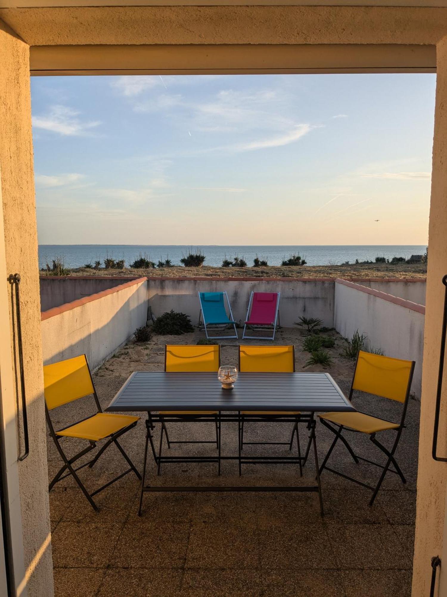 Superbe Vue Sur L'Ocean, Acces Direct A La Plage La Tranche-sur-Mer Bagian luar foto